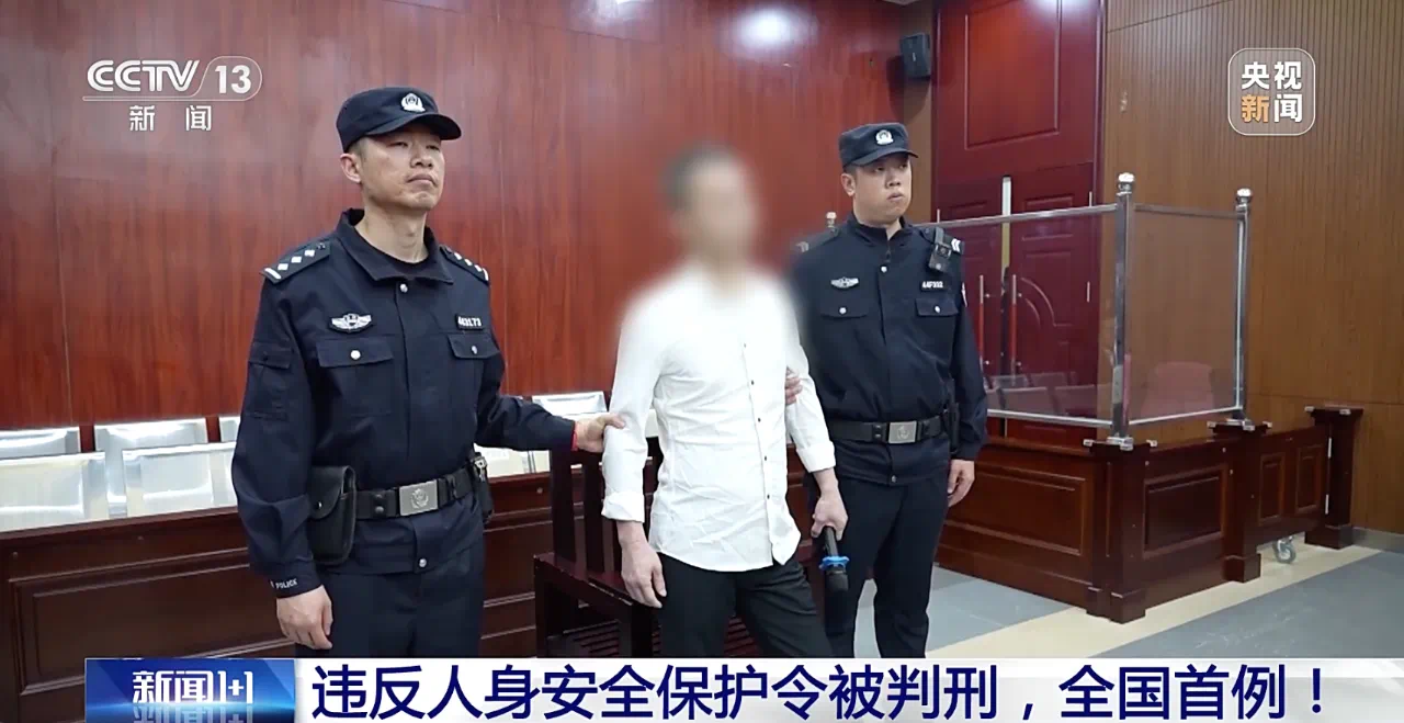 全国首例!男子违反人身安全保护令殴打前妻,判了(图2) 1.png
